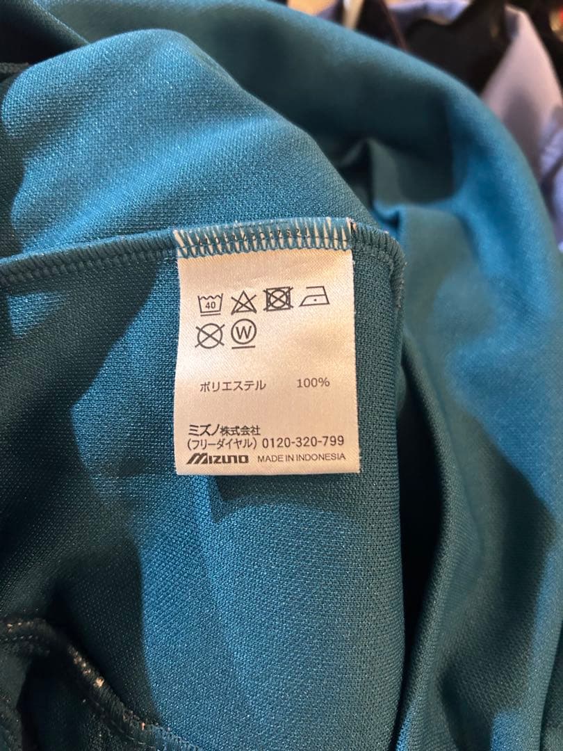 MIZUNO ジャージ上下セット　テックシールドセットアップ　パンツ無し