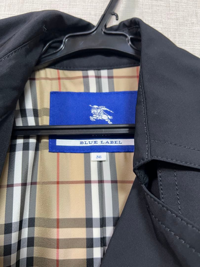 バーバリー Burberry Blue label スプリングコート 春秋