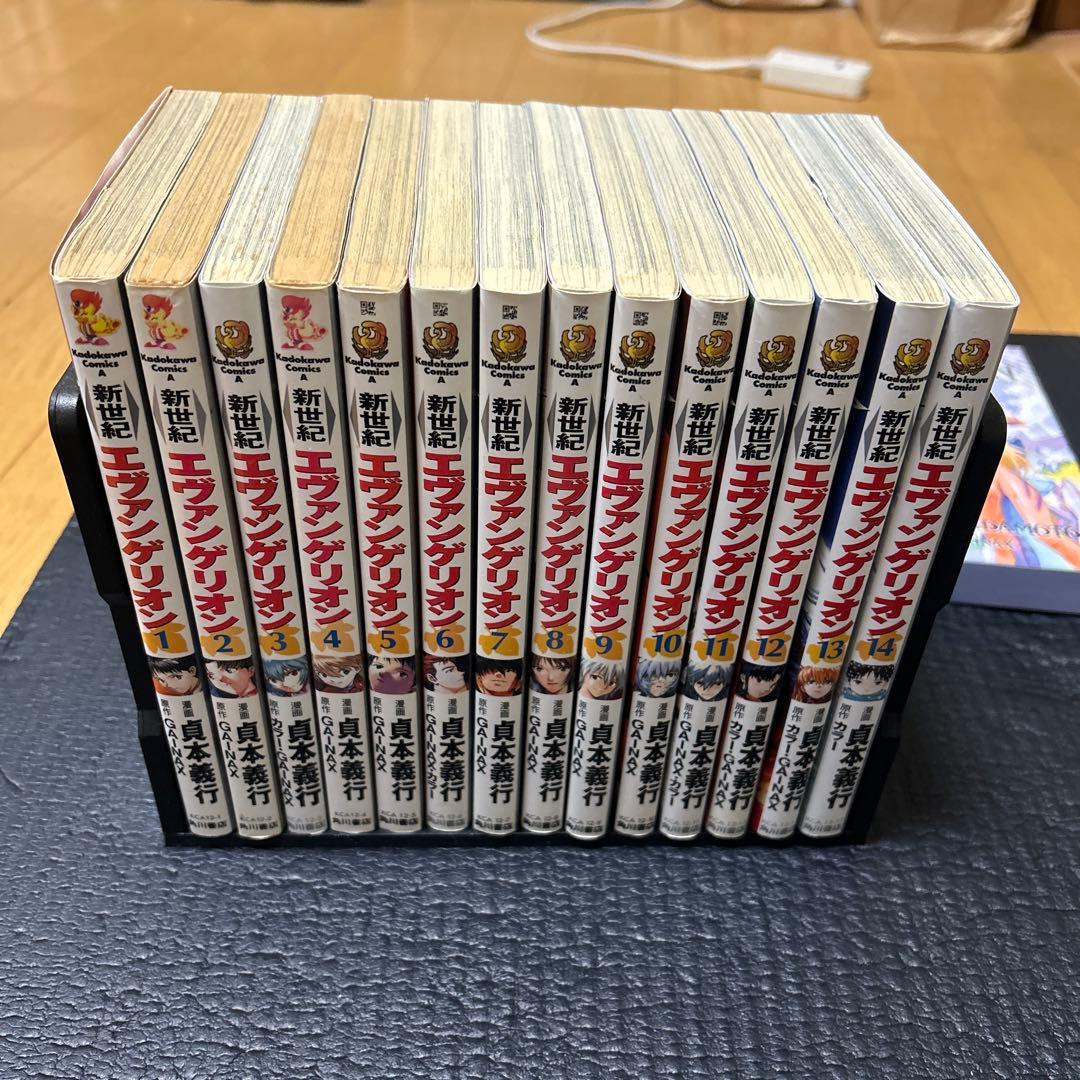 エヴァンゲリオン　漫画1〜14巻全巻　DVD Blu-rayセット