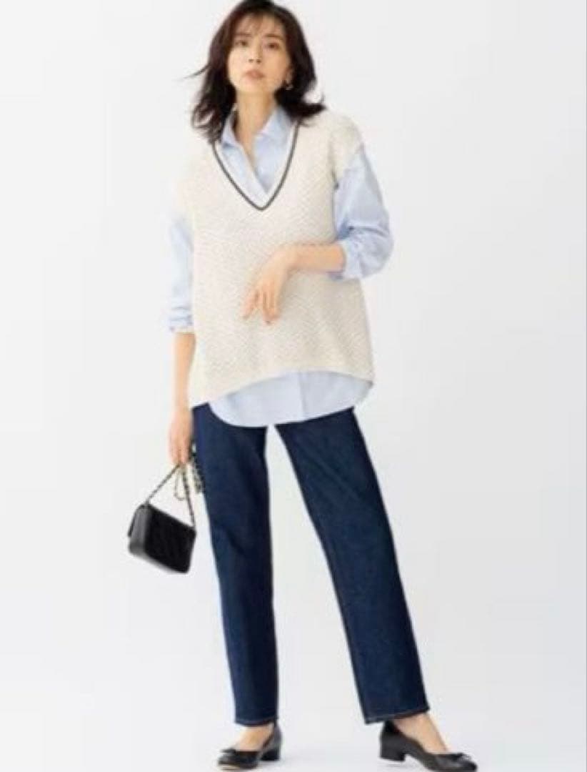 ★新品未使用　タグ付き★ 23区DENIM ワイドストレート パンツ