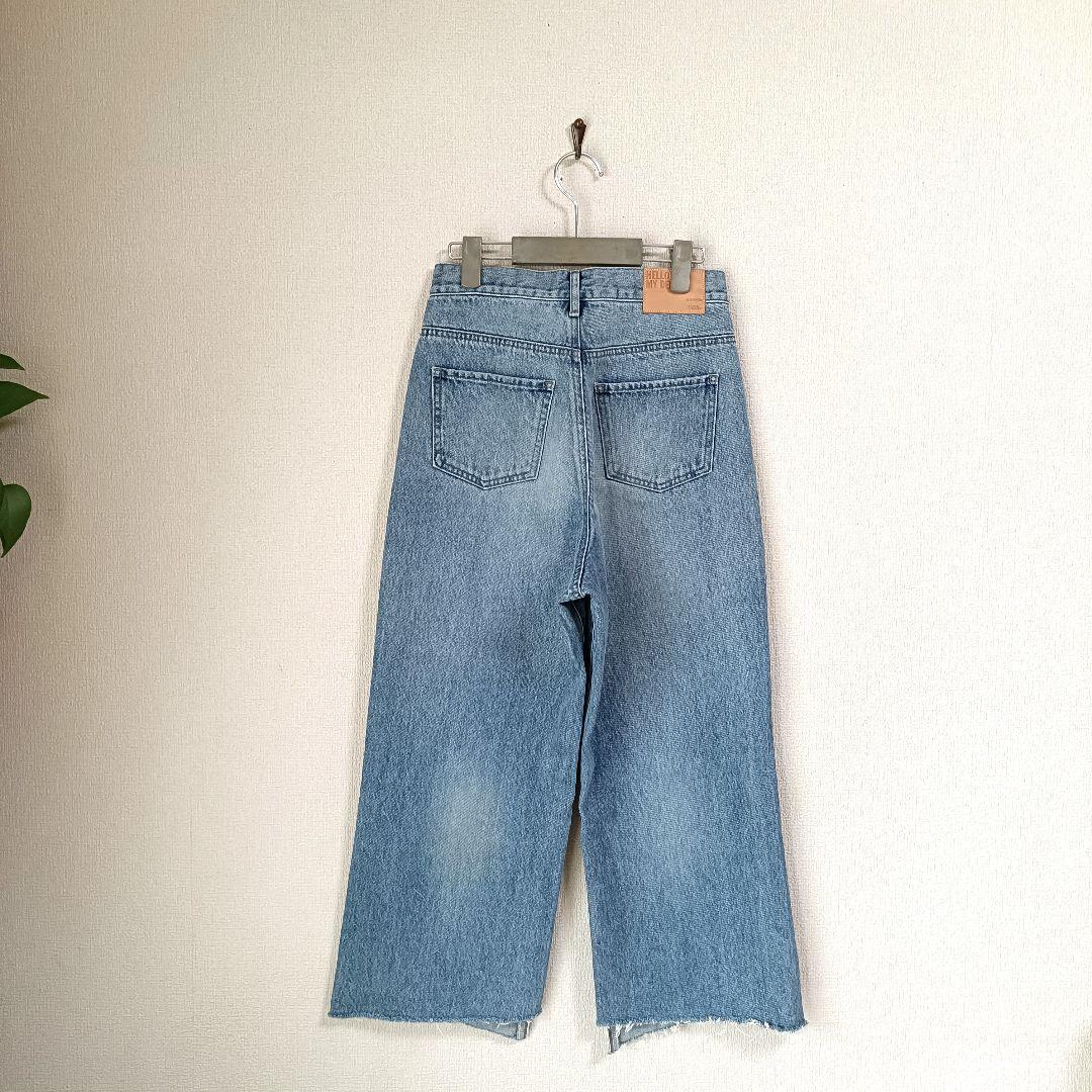 【しおん】L'Appartement cropped denim 26