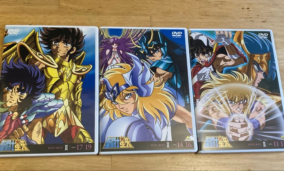 【匿名配送】聖闘士星矢　DVD-BOX Ⅱ
