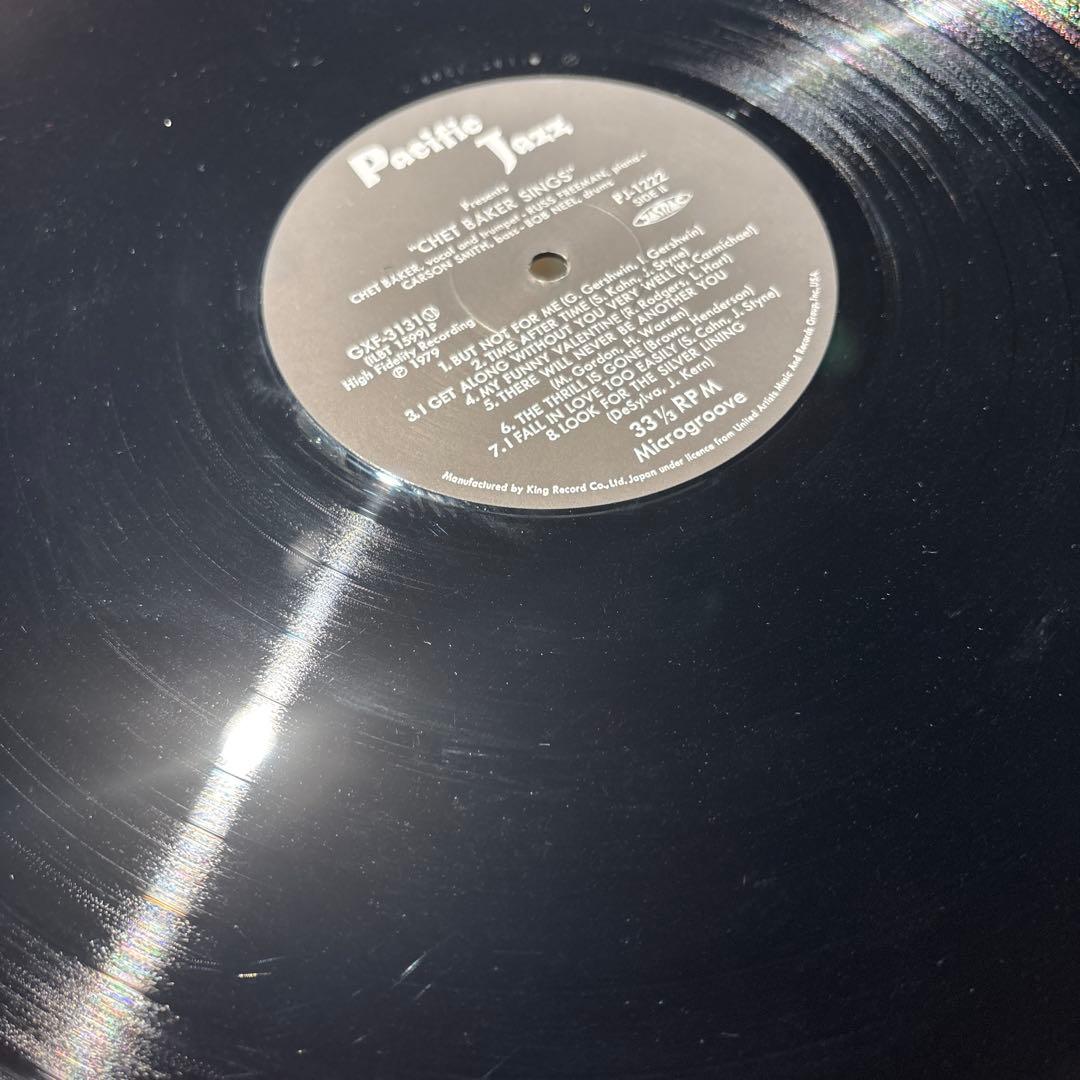[レコード] Chet Baker Sings LP チェットベイカー