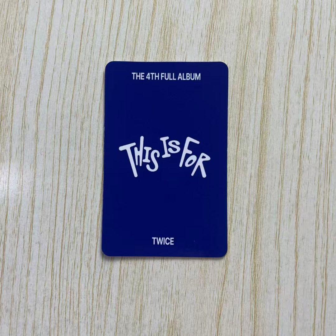 トゥワイス TWICE THIS IS FOR サノク ミナ トレカ