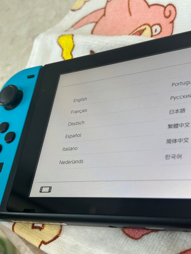 Nintendo Switch 本体 初期化済み