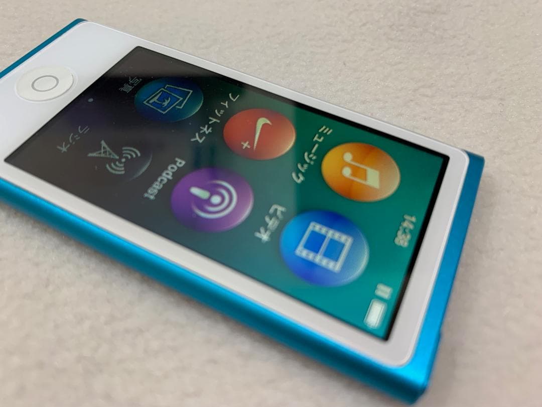 Apple iPod nano 第7世代 16GB ブルー