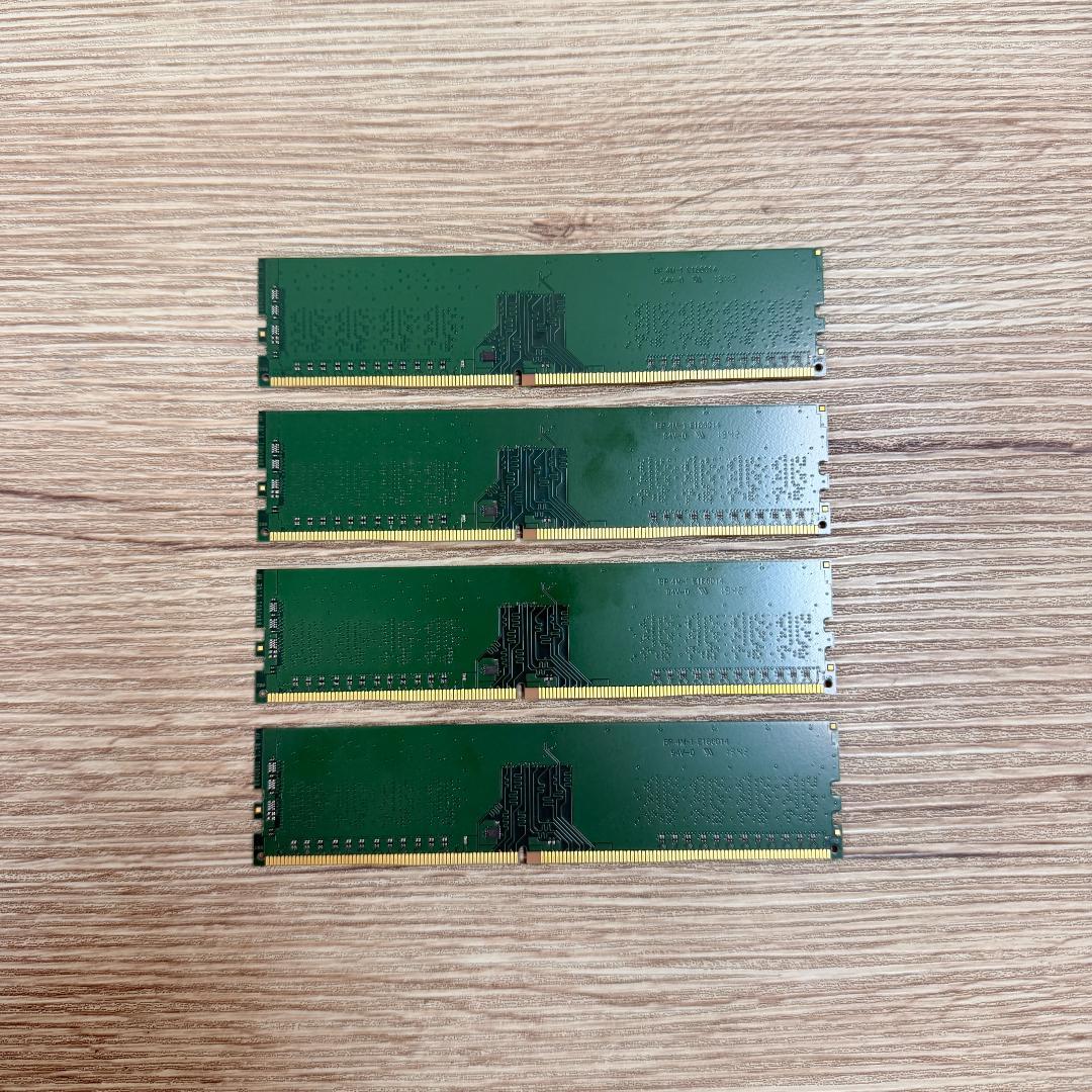 特価【BUFFALO】 DDR4-2400 4GB メモリ4枚セット計16GB