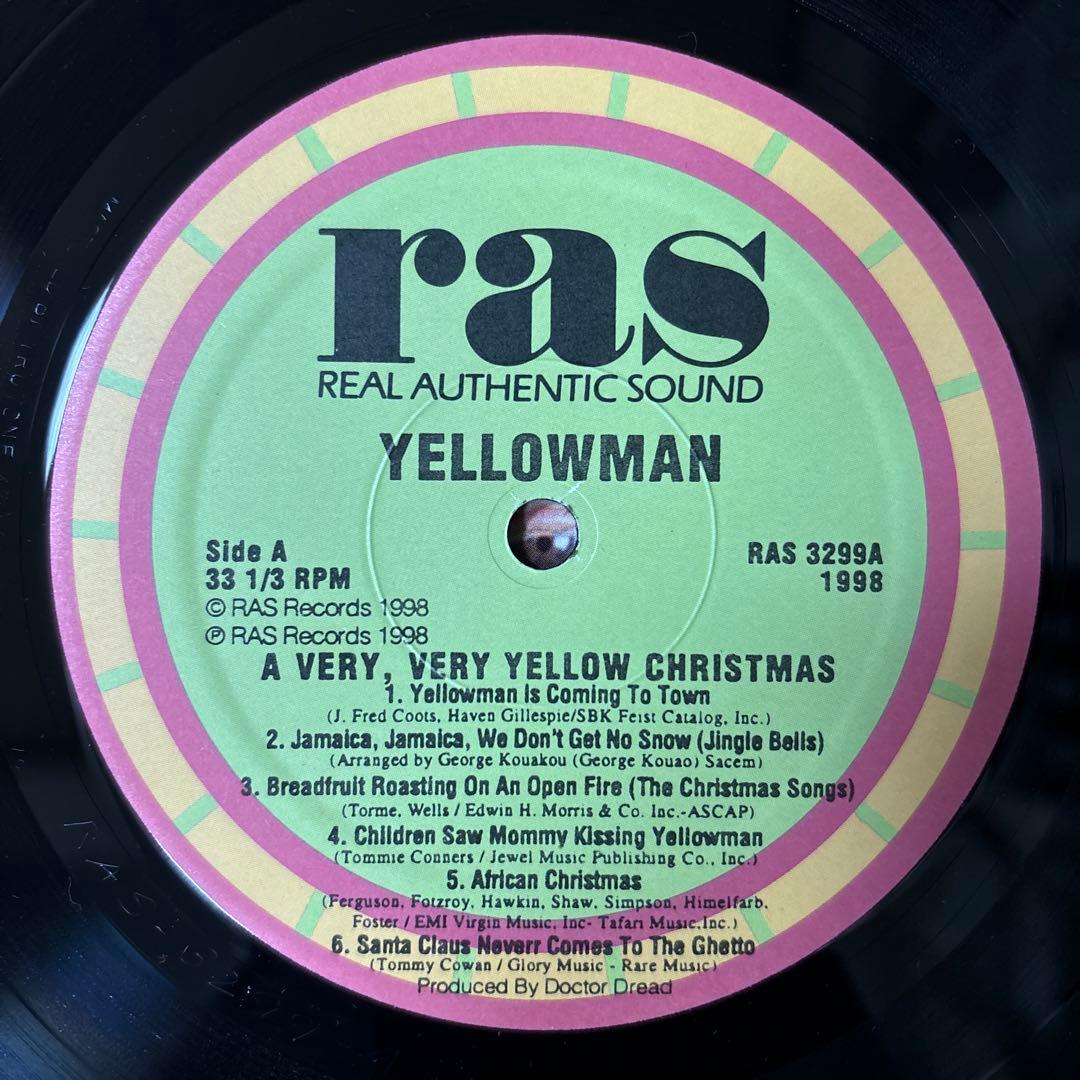 ⭐︎激レア盤⭐︎Yellowman / Yellow Christmas（美品）