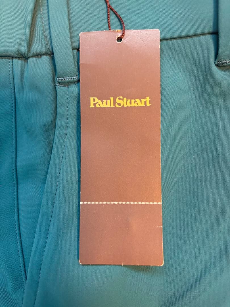 Paul Stuart ゴルフパンツ L 青緑
