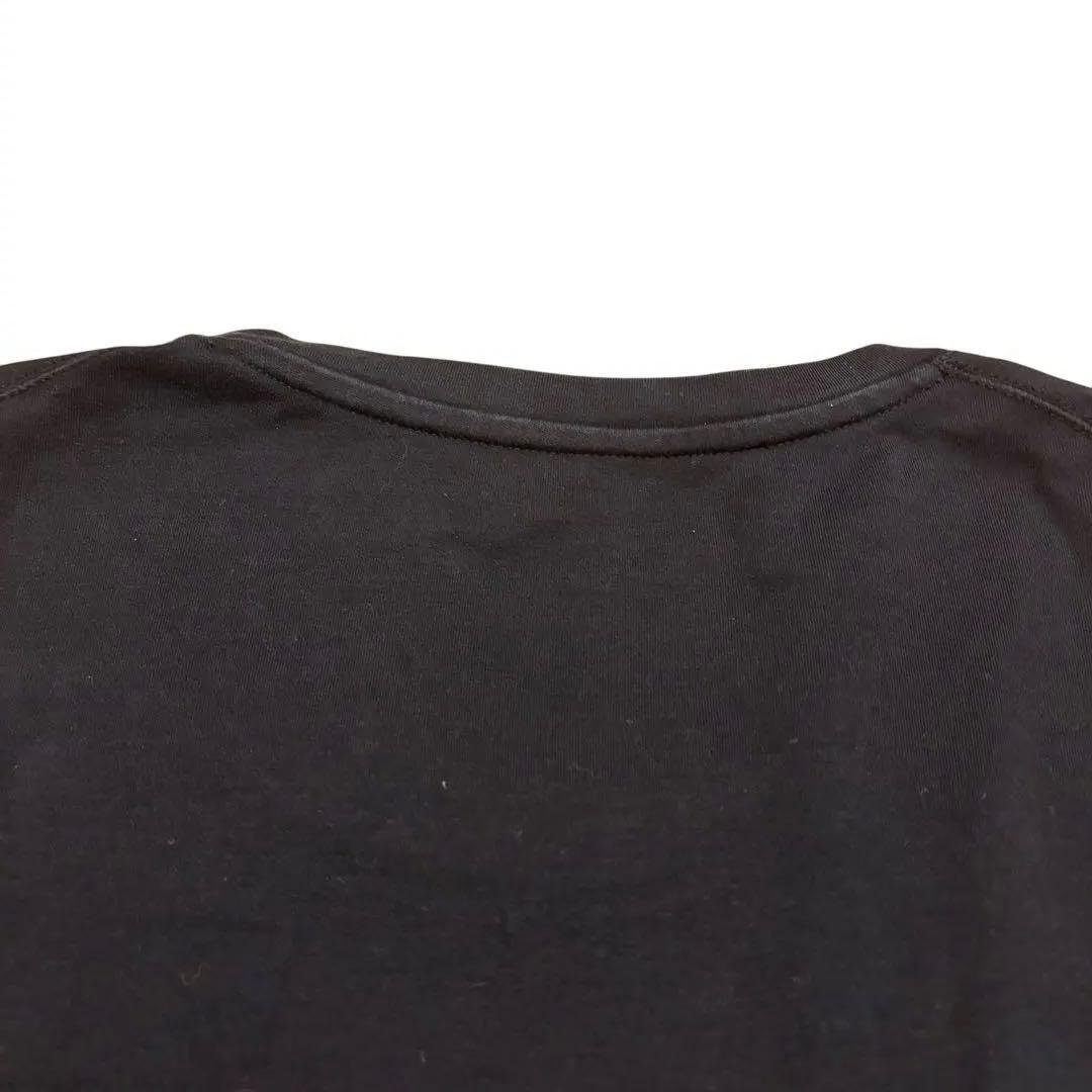 【至高の1枚】ルイ・ヴィトン Tシャツ LVロゴパッチ ブラック XL