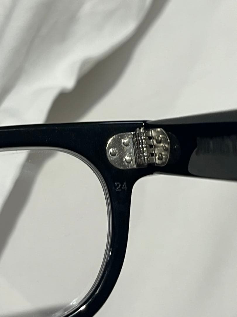 やまめん様JULIUS TART OPTICAL FDR 46/24 BLACK