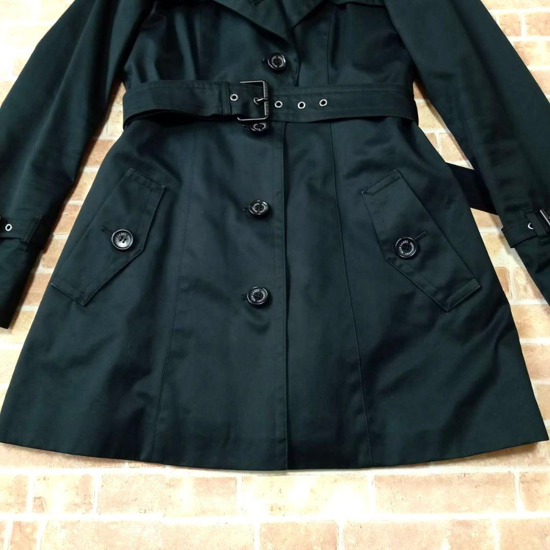 【未使用】ブルーレーベルクレストブリッジ ライナー ベルト付き トレンチコート黒