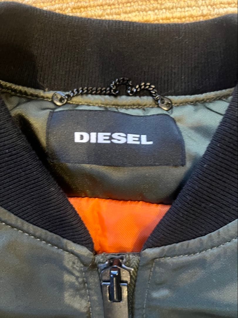 DIESEL MA-1 フライトジャケット オリーブ