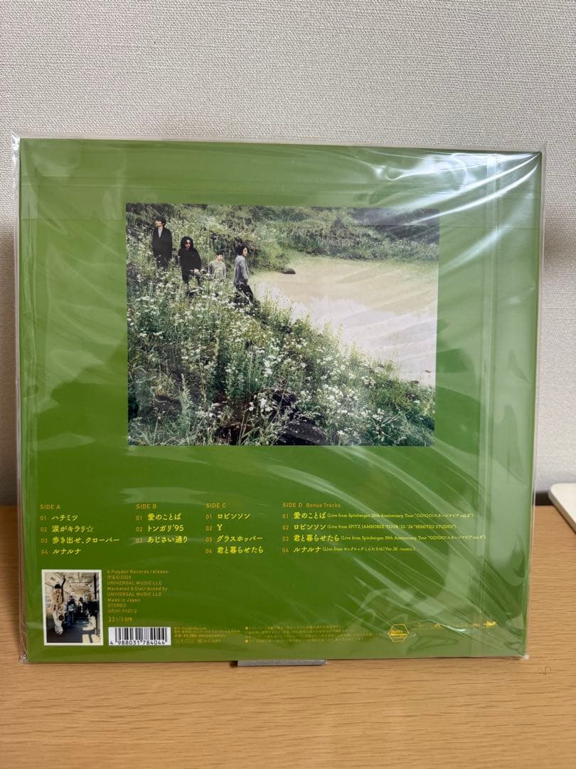 スピッツ ハチミツ　30th Anniversary Edition レコード