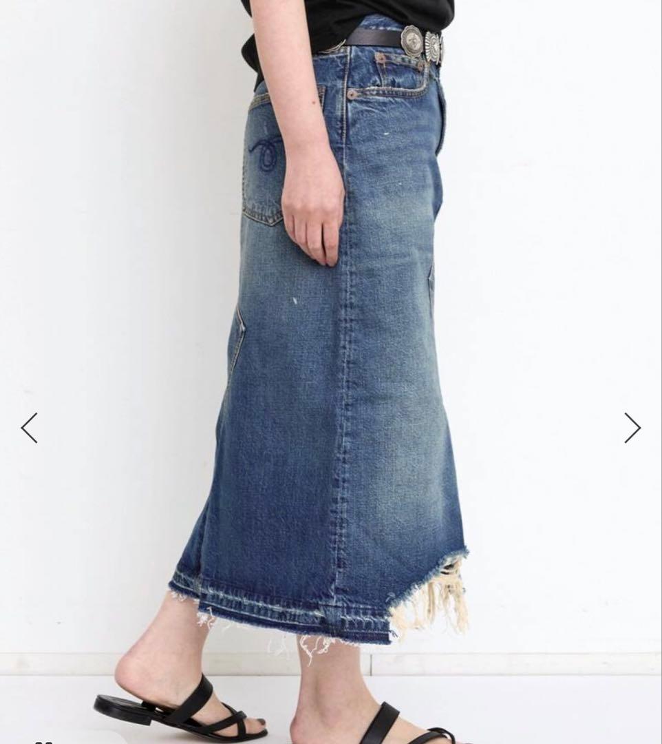L'Appartement購R13JESSESKIRT希少25サイズフリンジ付き
