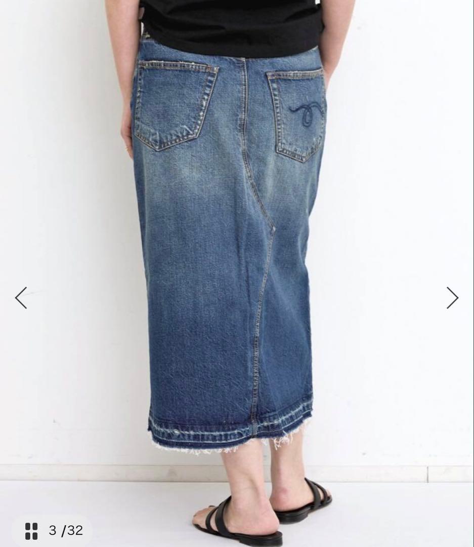 L'Appartement購R13JESSESKIRT希少25サイズフリンジ付き