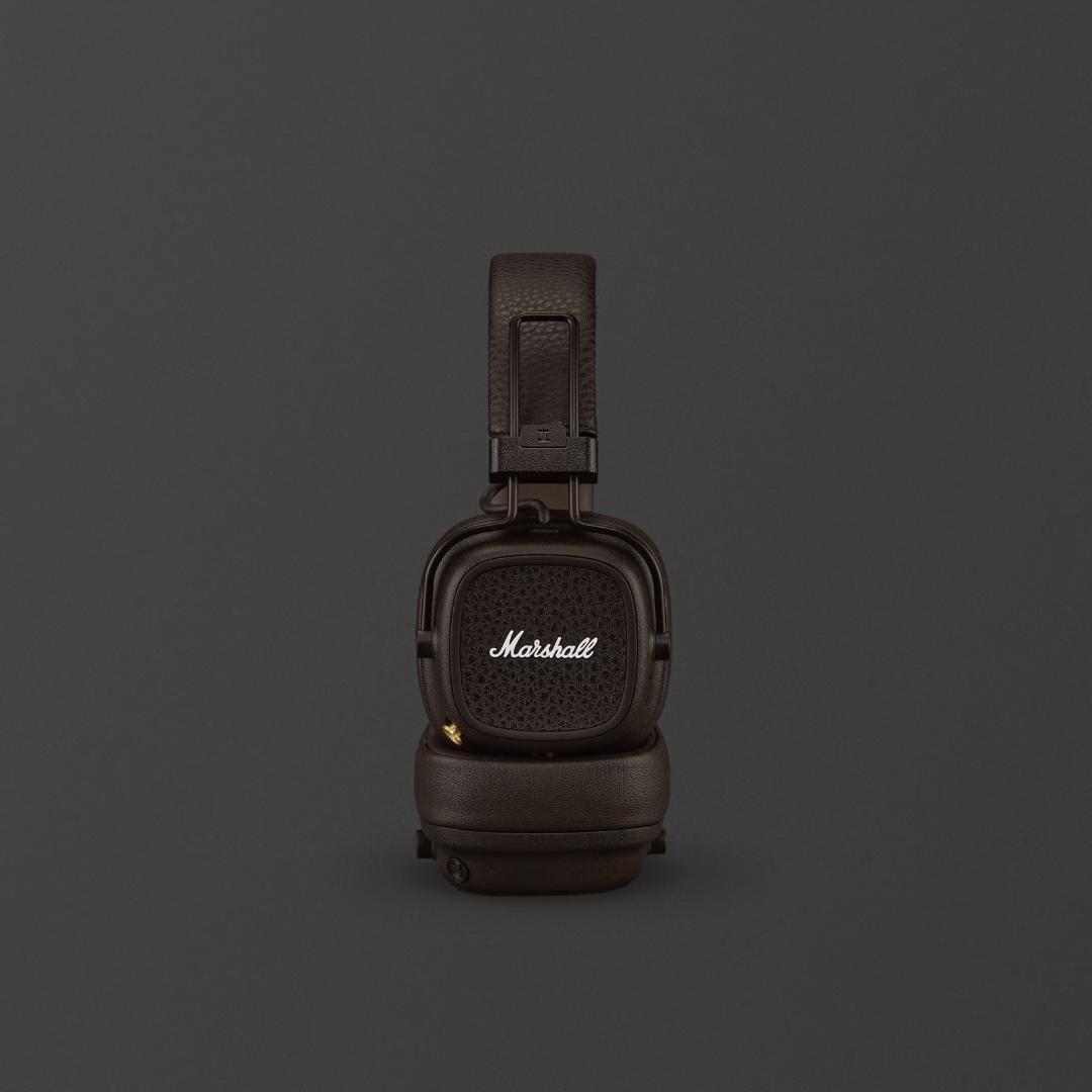 やま様 Marshall Major Ⅴ ワイヤレスヘッドホン ブラウン_28