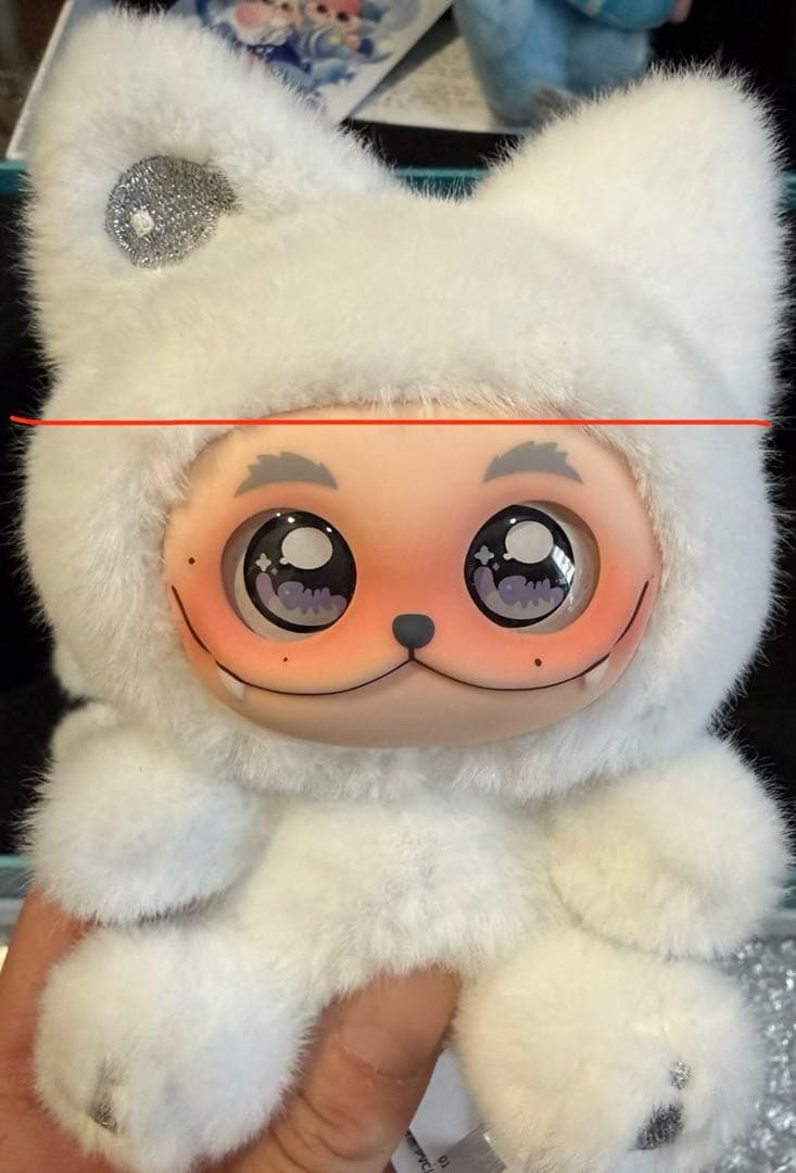 梓渝Gismow独占コラボ・限定ギフトボックスぬいぐるみセット(白初期不良あり)