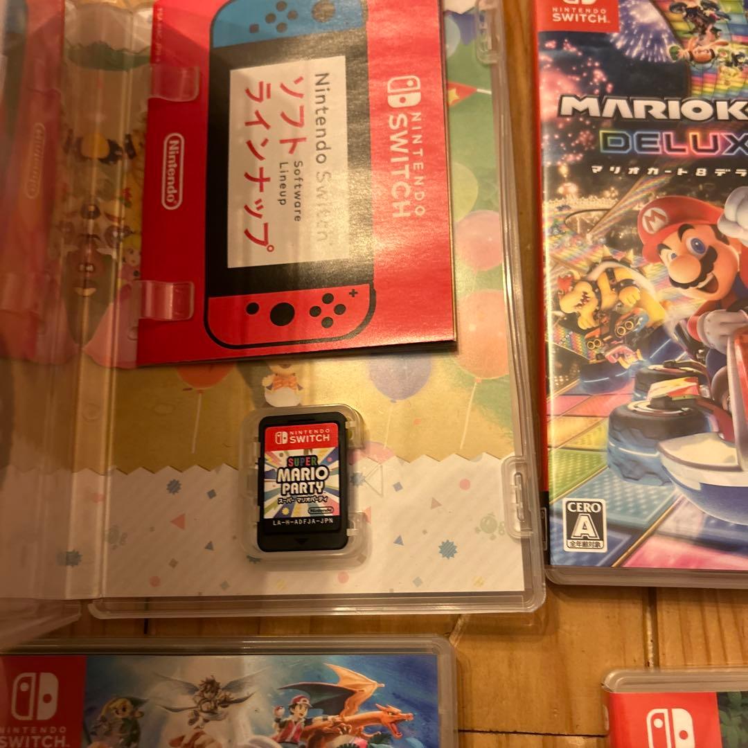 Nintendo Switch 本体 + ゲームソフト4本