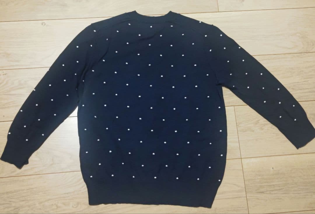tricot COMME des GARÇONS ドット柄カーディガン Sサイズ