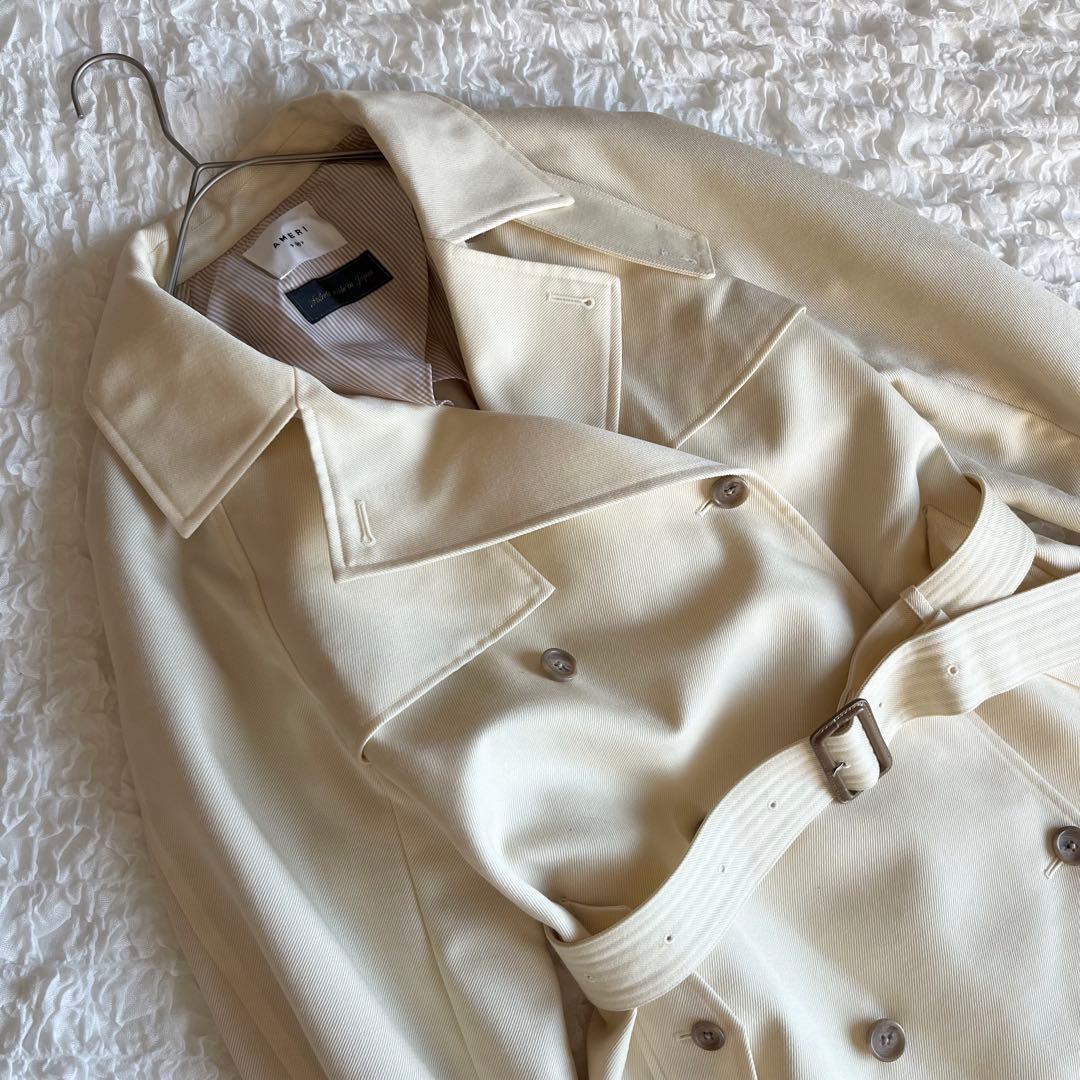 【美品】Ameri SUPERIOR FLARE TRENCH COAT