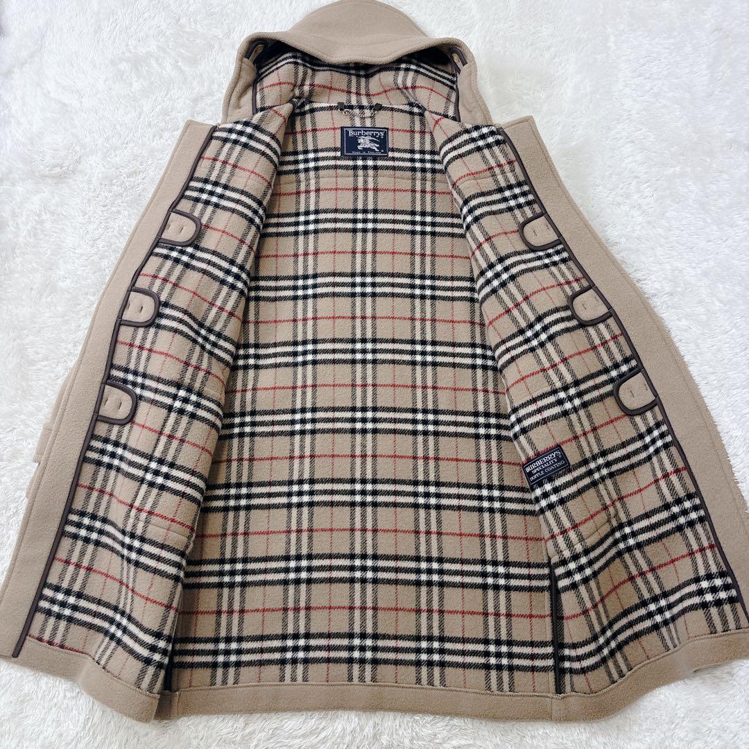 未使用級　90s バーバリー　ダッフルコート　メガチェック　ヴィンテージ L