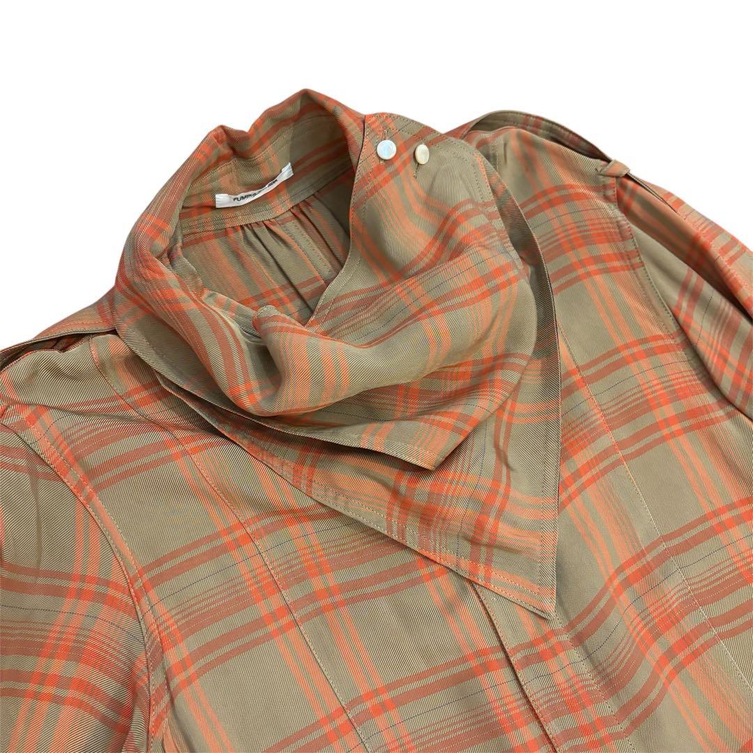 美品✳︎FUMIKA UCHIDA SCARF COLLAR DRESS COAT