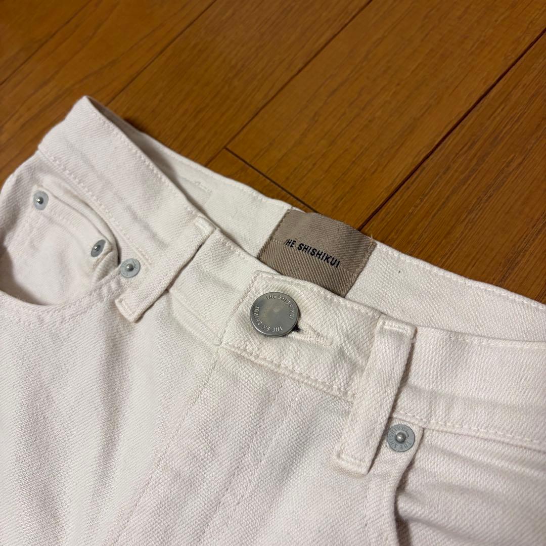 THE SHISHIKUI】CLASSIC DENIM / WHITE
