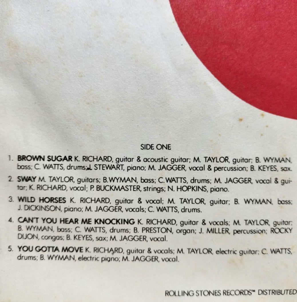A*a様 『Ｓｔｉｃｋｙ Ｆｉｎｇｅｒｓ／ＴＨＥ ＲＯＬＬＩＮＧ…』国内初回盤【