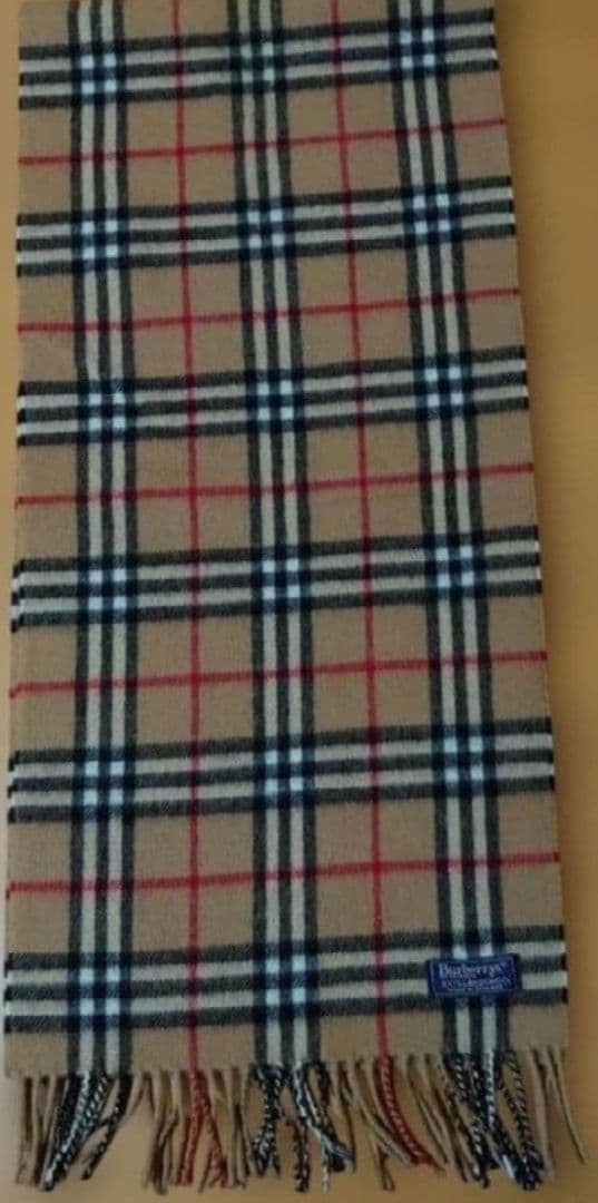 き*読様 【極美品】Burberry ノバチェック柄マフラーラ