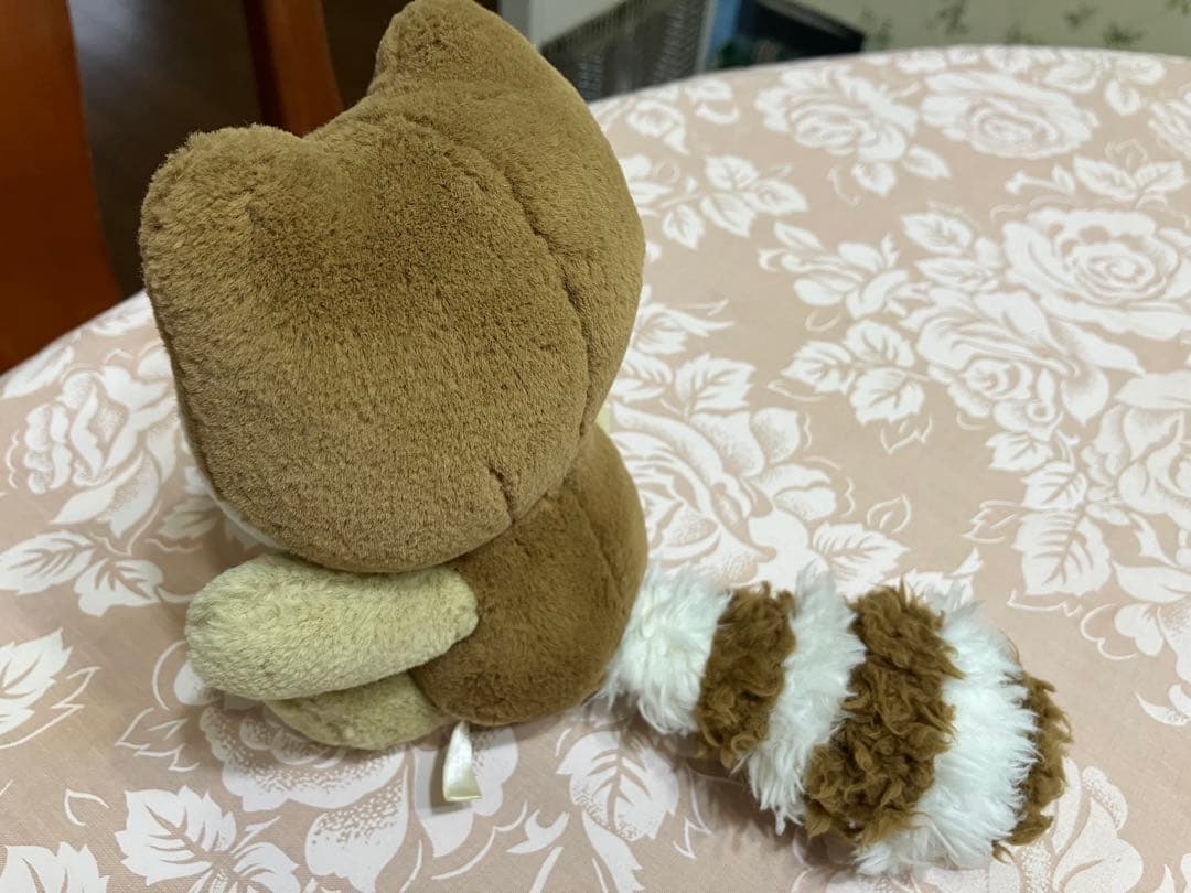 D*在様 平成レトロ　たらいぐまのらんどりー　ぬいぐるみ　サンリオ