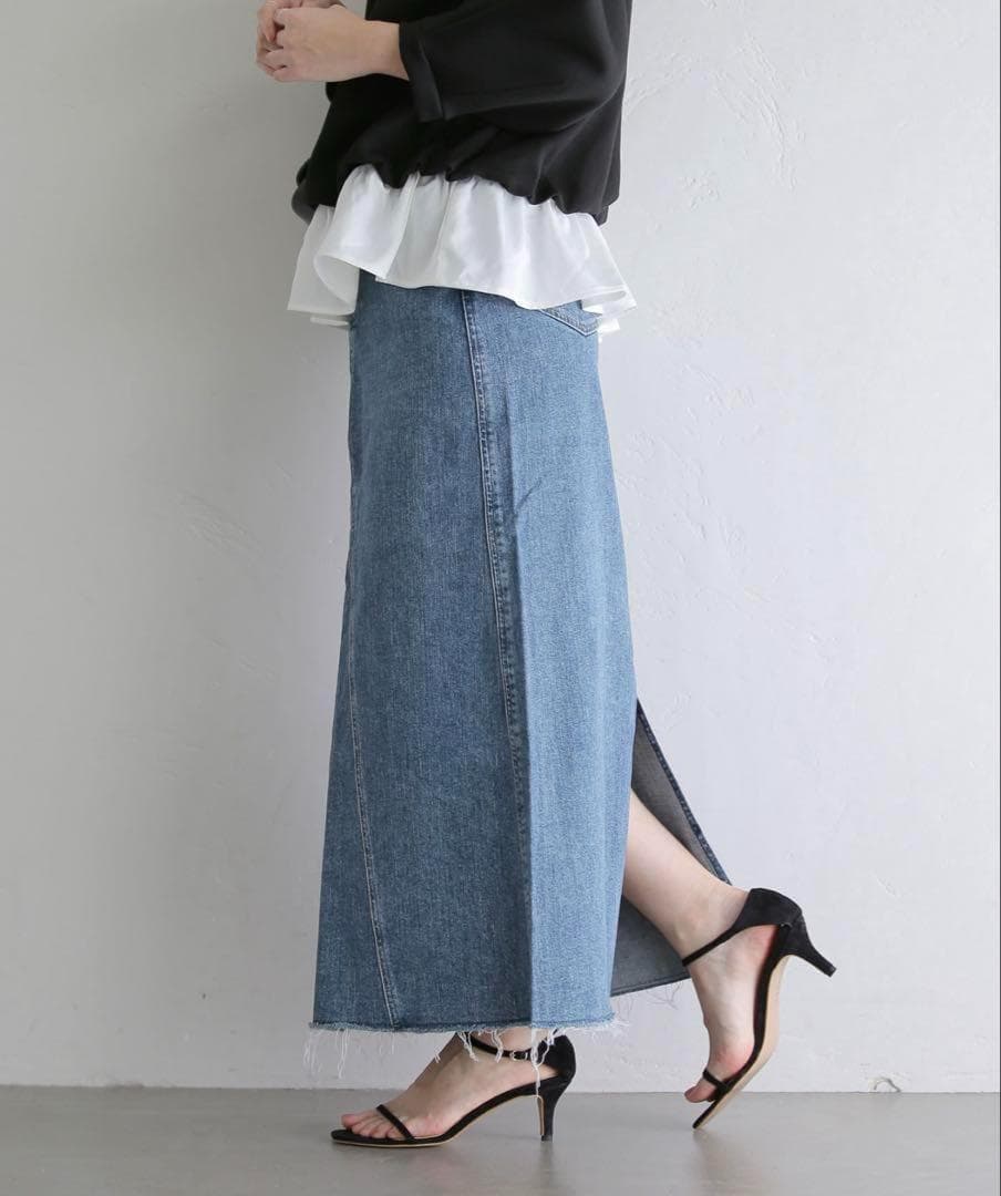 美品✨ RED CARD TOKYO マキシ丈ロングスカートMaddie　L