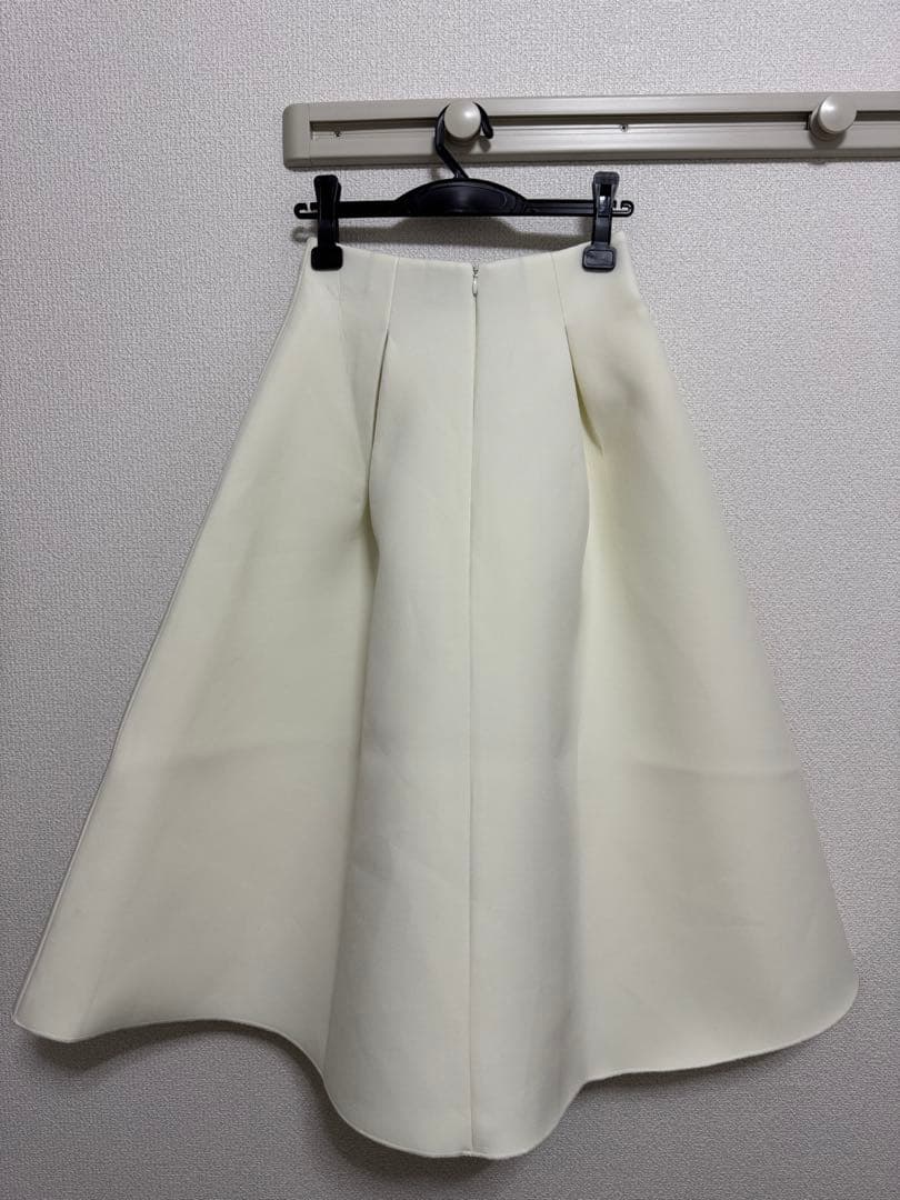 ELFRANK 【2025AW】ボンディング タック フレアスカート