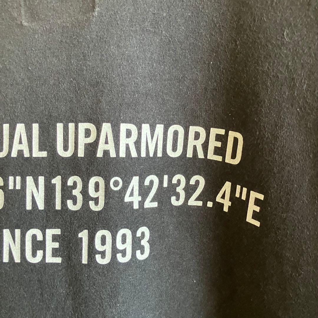 古着 日本製 wtaps ダブルタップス 両面ロゴtシャツ 黒 XL