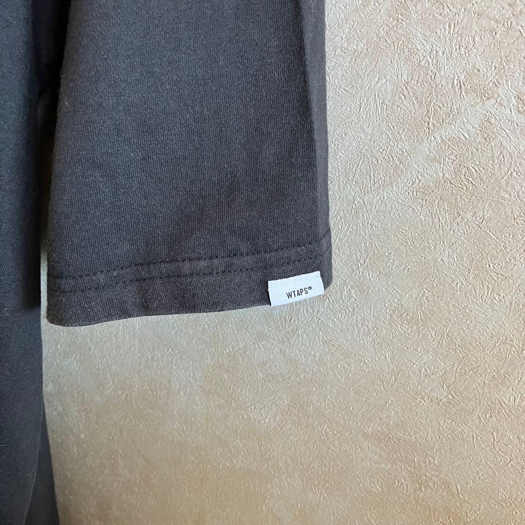 古着 日本製 wtaps ダブルタップス 両面ロゴtシャツ 黒 XL