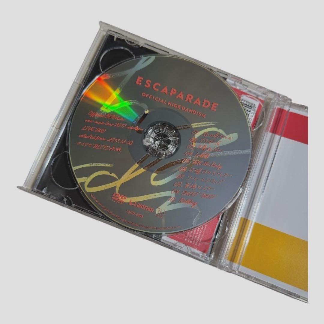 Official髭男dism エスカパレード 初回限定盤