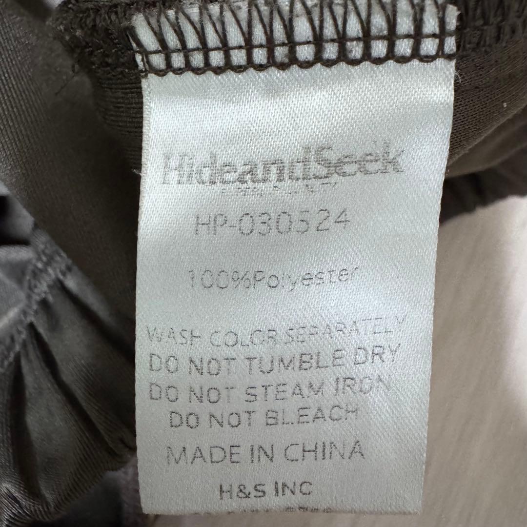 Hide and seek セットアップ L ブラウン