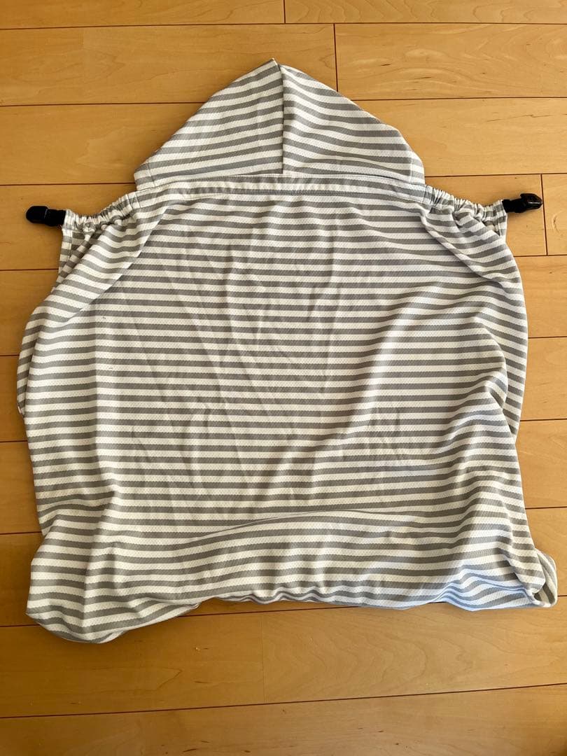 エルゴベビー　抱っこ紐　オムニブリーズ　パールグレー　防風ケープ付き