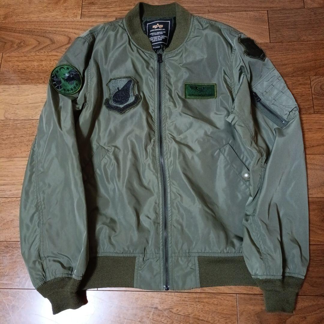 イーサン Alpha Industries MA-1 フライトジャケット