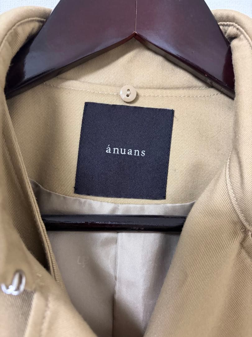 anuans 3wayトレンチコート　ベージュ