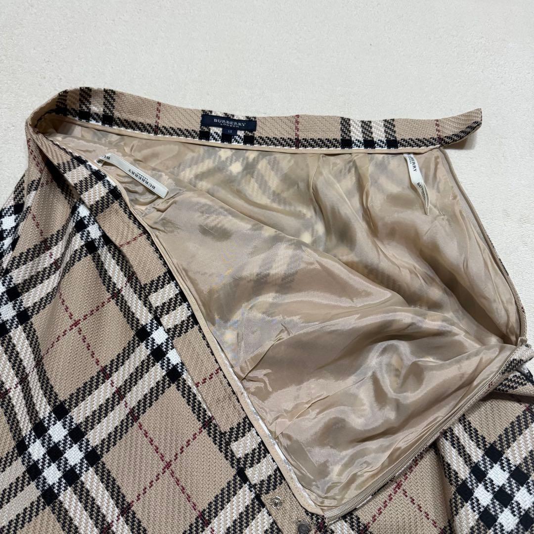 Burberry Londonノバチェック　ロングスカート 大きい15ABR