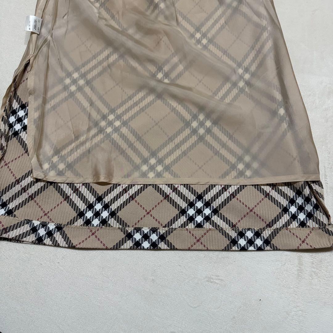 Burberry Londonノバチェック　ロングスカート 大きい15ABR