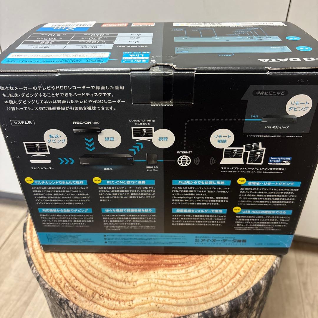 I-O DATA 2TB TVレコーダー用HDD HVL-RS2 RECBOX