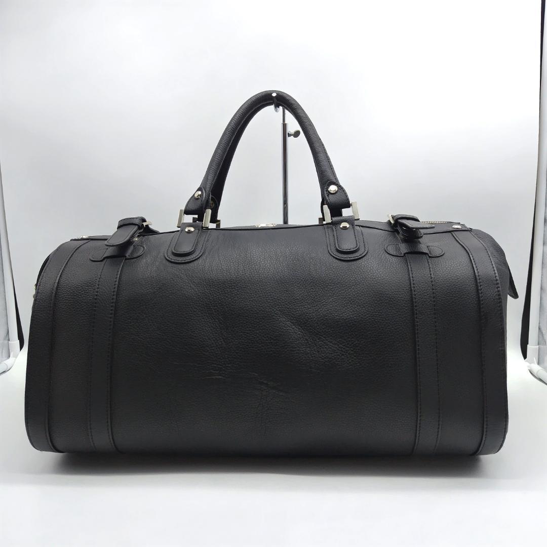 美品 メルセデスベンツ×GOLD PFEIL ボストンバッグ レザー 大容量
