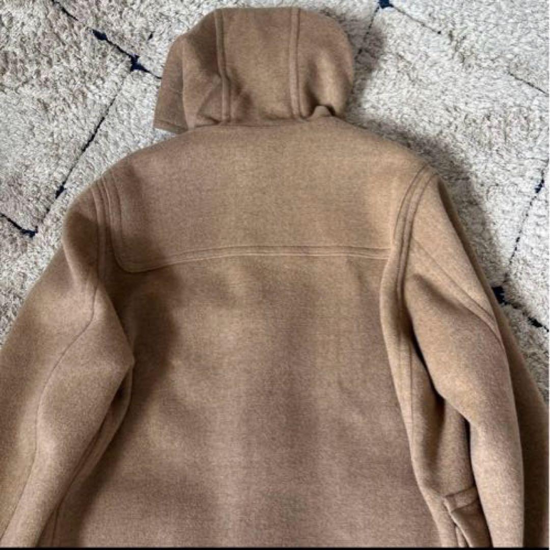 【希少✨】バーバリーロンドン　ダッフルコート　カシミヤ　牛革　レザー　チェック