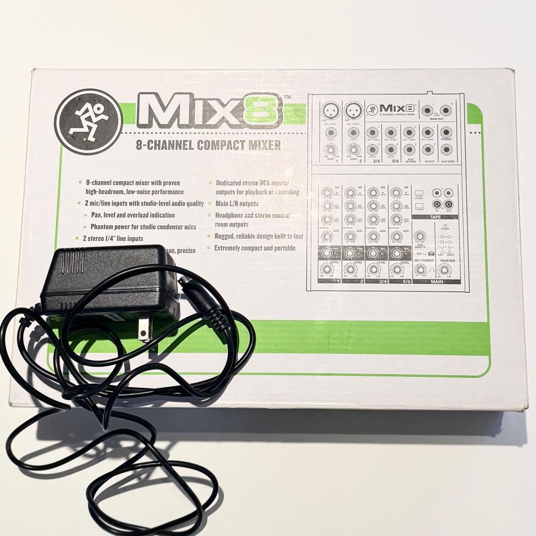 MIX8 8-CHANNEL COMPACT MIXER マッキー ミキサー