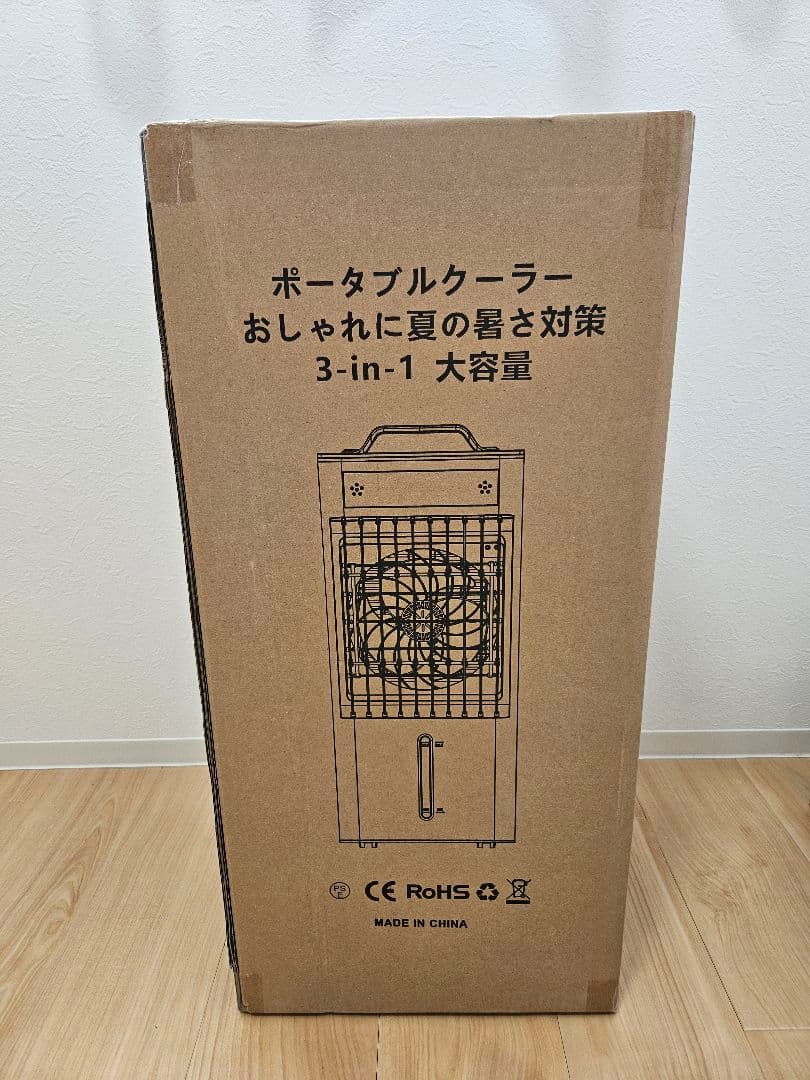 大特価❣️スポットクーラー ポータブルクーラー 瞬間冷却 10L大容量 水タンク