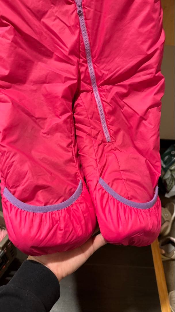 THE NORTH FACE フード付きオールインワン ベビー スキーウェア