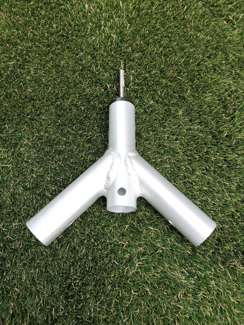 ②☆超希少☆新品☆ランドステーション　ポール用　二又コネクター