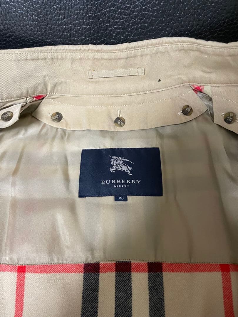 【美品】近年販売◼️Burberry◼️レディース◼️ミドル丈◼️ライナー付◼️